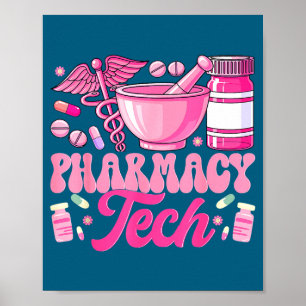 T-Shirt Apotheke Technischer Assistent Pharmaziest Poster