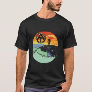 T-shirt Appalachian Trail Hiker Mcafee'S Knob Randonnée