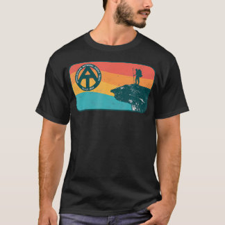 T-shirt Appalachian Trail Retro Mcafee'S Knob Hiking Shirt