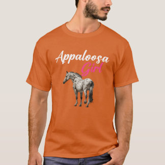T-shirt appaloosa cheval équestre cadeau