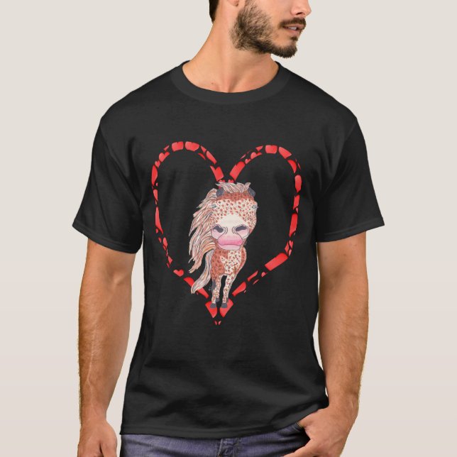 T-SHIRT APPALOOSA HEART (Devant)