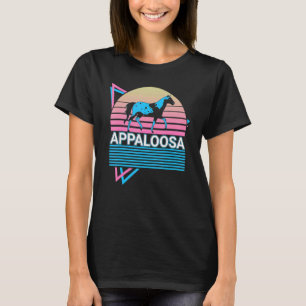 T-shirt Appaloosa Horse Retro