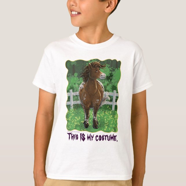 T-shirt Appaloosa Peint Pony (Devant)