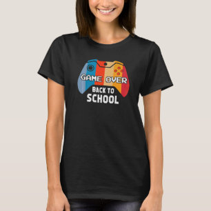 T-shirt Appar Game Over Retour à l'école Premier Jour de C