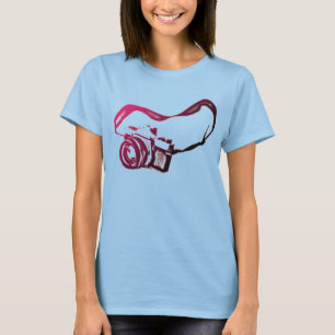 T-shirt Appareil-photo + Courroie