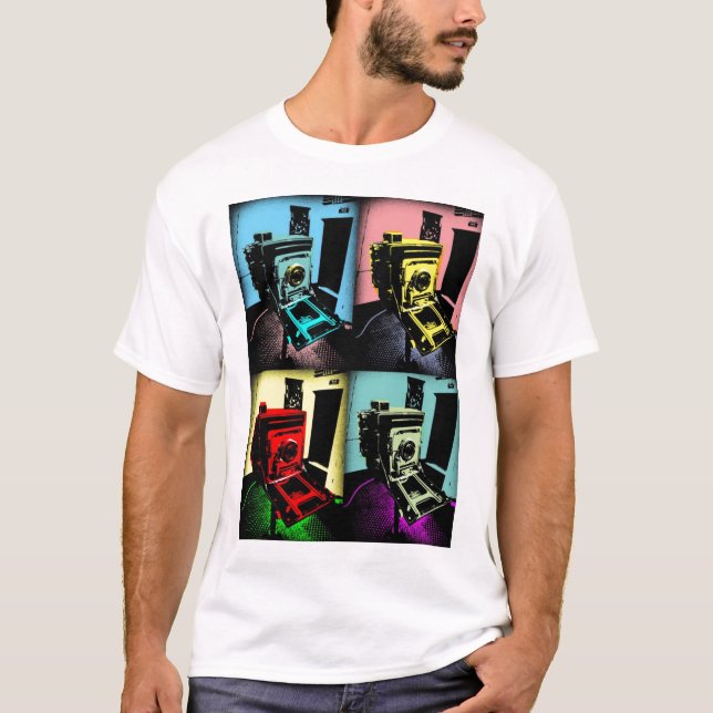 T-shirt Appareil-photo de bruit (Devant)