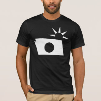 T-shirt Appareil-photo de vieille école