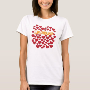 T-shirt Appareil-photo d'équipe