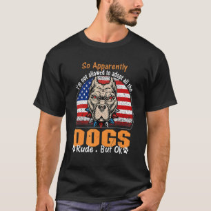 T-shirt Apparemment Je Ne Suis Pas Autorisé À Adopter Tous