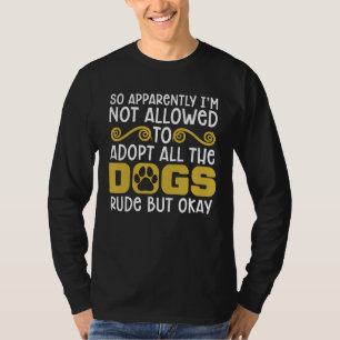 T-shirt Apparemment, je suis un animal maltraité Sauvez l'