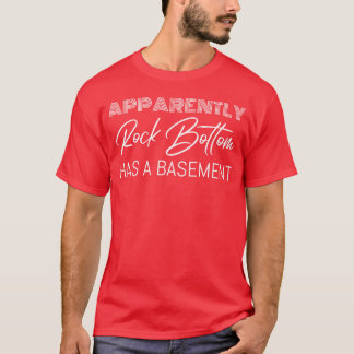 T-shirt Apparemment, le fond a un sous-sol vintage