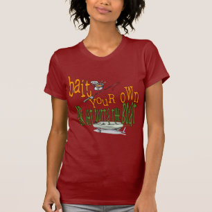 T-shirt Appât de pêche de chemise d'humour drôle de pêche