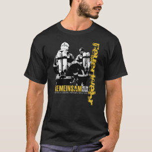 T-shirt Appel d'urgence du service des incendies 112 Servi