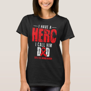 T-shirt Appelez-Lui Papa Sickle Cellule Anémie Soutien