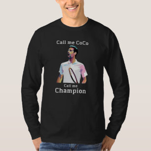 T-shirt Appelez-moi Champion du Coco