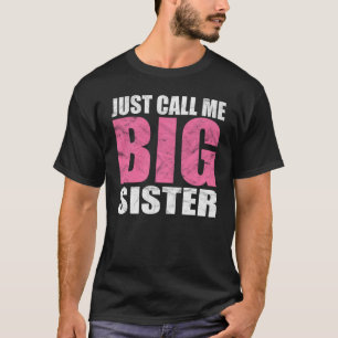 T-shirt Appelez-Moi Juste Grand Soeur Superhero Pour Les P