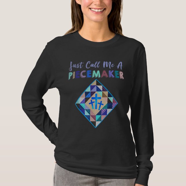 T-shirt Appelez-Moi Juste Une Couleur De Piecemaker Farbic (Devant)