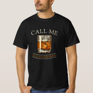 T-shirt Appelez-moi le vieux Whisky Whiskey Bar