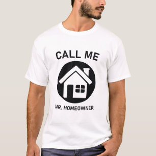 T-shirt Appelez-moi M. propriétaire immobilier
