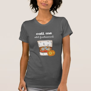 T-shirt Appelez-moi vieux mode