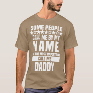 T-shirt Appelle-moi papa Fête des pères