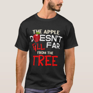 T-shirt Apple ne tombe pas loin de la cueillette de pomme 