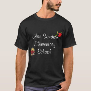 T-shirt Apple, rat de bibliothèque pour le pre-k, Nan San