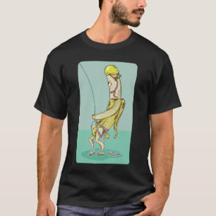 T-shirt Apple Rock Climber Fruit drôle