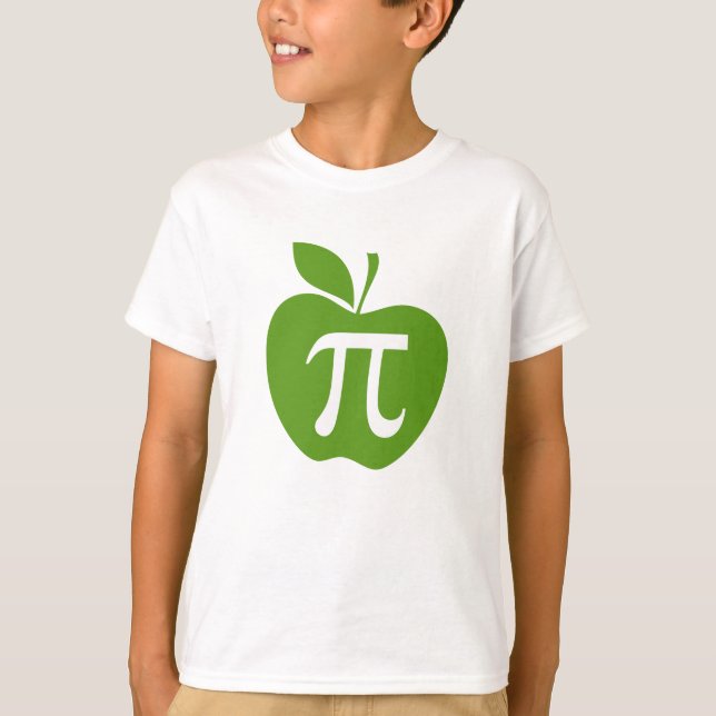 T-shirt Apple vert pi (Devant)