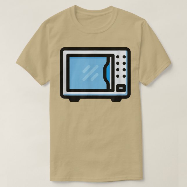 T-shirt Appliance de Cuisine four micro-ondes (Design devant)