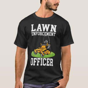 T-shirt Application amusante de la pelouse - tondeuse de p