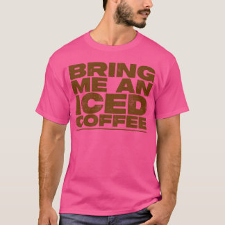 T-shirt Apporte-moi un café glacé garçon