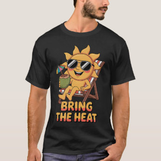 T-shirt Apportez la chaleur Mignon Soleil Drôle