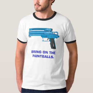 T-SHIRT APPORTEZ SUR LES PAINTBALLS.