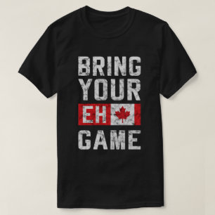 T-shirt Apportez-vous la chemise de l'équipe canadienne de