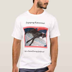 T-shirt Appréciant la retraite - lévrier retiré de Racy