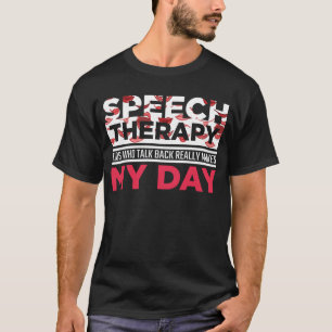 T-shirt Appréciation de la thérapie vocale Enseignant des 