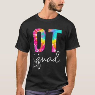 T-shirt Appréciation De L'Escouade Pour La Thérapie Profes
