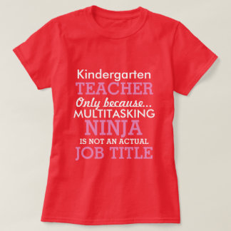 T-shirt Appréciation drôle de maître d'école de jardin