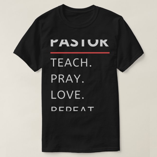 T-shirt Appréciation du pasteur(2) (Design devant)