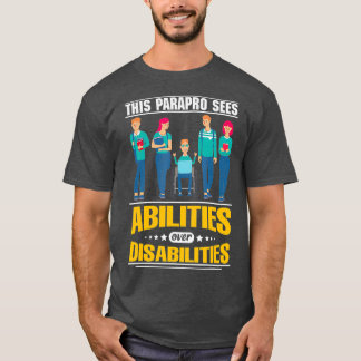 T-shirt Appréciation paraprofessionnelle Étudiant spécial