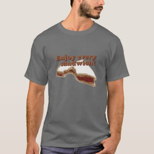 T-shirt Appréciez chaque sandwich