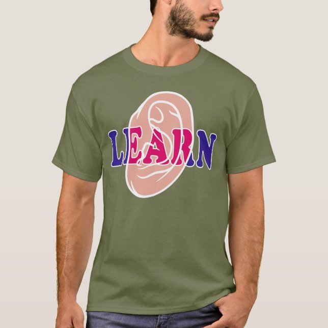 T-shirt Apprendre (Devant)