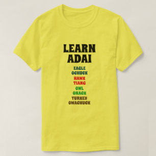T-shirt Apprendre Adai - Aigle, Hawk, hibou, Turquie