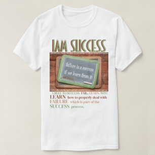 T-SHIRT APPRENDRE DE L'ÉCHEC