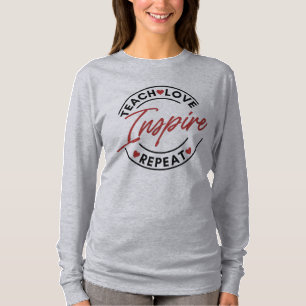 T-shirt Apprendre L'Amour Inspirer La Motivation