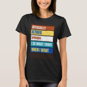 T-shirt Apprenti Retraité Apprenti Retraité Apprenti Retra