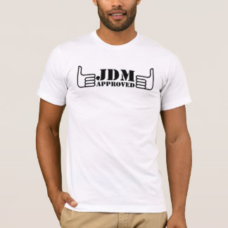 T-shirt approuvé de JDM