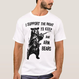 T-shirt Appui d'amendement la droite d'armer l'hun drôle