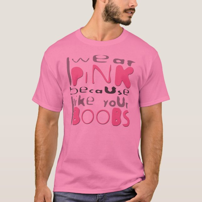 T-shirt Appui de cancer du sein (Devant)